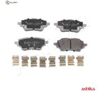 ASHIKA 51-02-263 Brake pad set