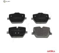 ASHIKA 51-02-266 Brake pad set