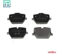 ASHIKA 51-02-266 Brake pad set