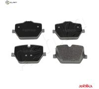 ASHIKA 51-02-266 Brake pad set