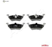 Brake pads Rear Axle 51-03-310 ASHIKA for MAZDA FORD