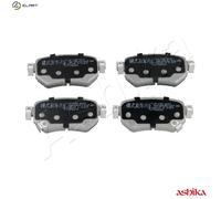ASHIKA 51-03-319 Brake pad set