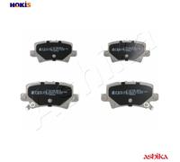 ASHIKA 51-04-403 Brake Pad Set, disc brake for HONDA