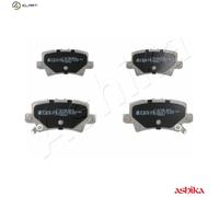ASHIKA 51-04-403 Brake Pad Set, disc brake for HONDA