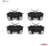 BRAKE PAD SET DISC BRAKE 51-04-407 FOR HONDA F23A1/F23X5/F23W5/F23Z5 2.3L 4cyl