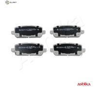 ASHIKA 51-04-414 Brake pad set