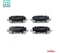 ASHIKA 51-04-414 Brake pad set