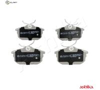 51-05-507 REAR AXLE BRAKE PAD SET, DISC BRAKE ASHIKA