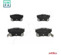 ASHIKA 51-05-598 Brake Pad Set, disc brake for HYUNDAI,ROVER
