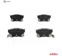 ASHIKA 51-05-598 Brake Pad Set, disc brake for HYUNDAI,ROVER