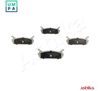 ASHIKA 51-06-601 Brake Pad Set, disc brake for DAIHATSU,FORD USA,MAZDA,SUZUKI