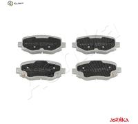 ASHIKA 51-09-913 Brake pad set