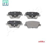 ASHIKA 51-0K-K15 Brake pad set