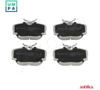 ASHIKA 51-0L-L02 Brake pad set