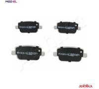 ASHIKA 51-0L-L03 Brake Pad Set, disc brake for FORD,VOLVO