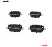 ASHIKA 51-0L-L03 Brake pad set