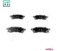 BRAKE PAD SET DISC BRAKE 51-0W-W03 FOR CHEVROLET LLW 2.0L L88 2.0L 4cyl EPICA