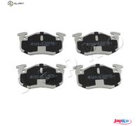 BRAKE PAD SET DISC BRAKE 510611 FOR RENAULT CLIO/II/Mk/MIO SUPER/Hatchback/Van