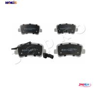 Brake pads Rear Axle 51108 JAPKO for OPEL RENAULT NISSAN