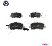 Brake pads Rear Axle 51108 JAPKO for OPEL RENAULT NISSAN