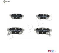Brake pads Rear Axle 51404 JAPKO for ROVER HONDA LOTUS MG