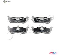 Brake pads Rear Axle 51912 JAPKO