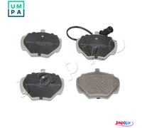 Brake pads Rear Axle 51L07 JAPKO for LAND ROVER RANGE ROVER DISCOVERY I