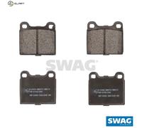 SWAG 55 91 6231 Brake pad set