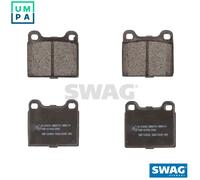 SWAG 55 91 6231 Brake pad set