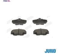 BRAKE PAD SET DISC BRAKE 571526D FOR RENAULT LOGAN 25 LUTECIA/II EXTRA/Box/Van