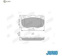 BRAKE PAD SET DISC BRAKE 571827J FOR LAND ROVER DEFENDER/Station/Wagon 2.5L