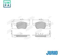 JURID 571900J Brake pad set