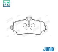 BRAKE PAD SET DISC BRAKE 571944J FOR MERCEDES-BENZ M 166.940 1.4L 4cyl A-CLASS