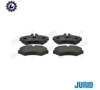 Jurid Brake Pad Set 571950J Disc Brake for Mercedes-Benz, VW, Puch