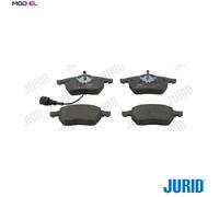 Brake pads 571984J JURID for AUDI VW SEAT SKODA