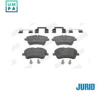 JURID 571987J Brake pad set