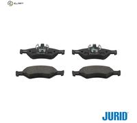 BRAKE PAD SET DISC BRAKE 571996J FOR FORD AUSTRALIA J4F/J4D 1.3L 4cylA9B 1.3L