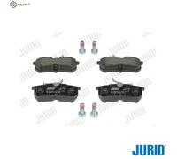 BRAKE PAD SET DISC BRAKE 571998D FOR FORD IKON/V FIESTA/VI FOCUS/Turnier 1.0L