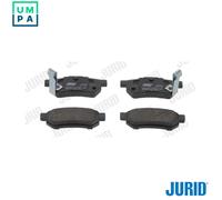 JURID 572136J Brake pad set