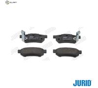 BRAKE PAD SET DISC BRAKE 572136J FOR MG EXPRESS/Hatchback/Van ROVER 45 200 25