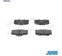 Jurid Brake Pad Set 572140J - Disc Brake for Toyota & VW