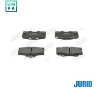 Jurid Brake Pad Set 572140J - Disc Brake for Toyota & VW