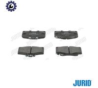 Jurid Brake Pad Set 572140J - Disc Brake for Toyota & VW