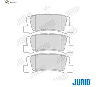 Brake pads 572182J JURID for TOYOTA COROLLA Liftback COROLLA COROLLA Compact