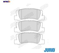 Brake pads 572182J JURID for TOYOTA COROLLA Liftback COROLLA COROLLA Compact