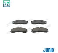 JURID 572370J Brake pad set