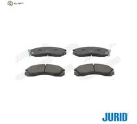 JURID 572370J Brake pad set