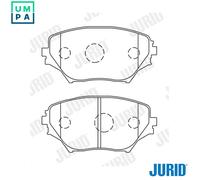 BRAKE PAD SET DISC BRAKE 572487J FOR TOYOTA RAV/II/SUV/Mk 1ZZ-FE 1.8L 4cyl