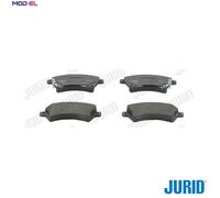 BRAKE PAD SET DISC BRAKE 572491J FOR TOYOTA COROLLA/ALTIS/FIELDER/ALLEX RUNX