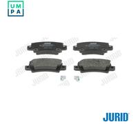 BRAKE PAD SET DISC BRAKE 572492J FOR TOYOTA COROLLA/ALTIS/ALLEX/FIELDER RUNX